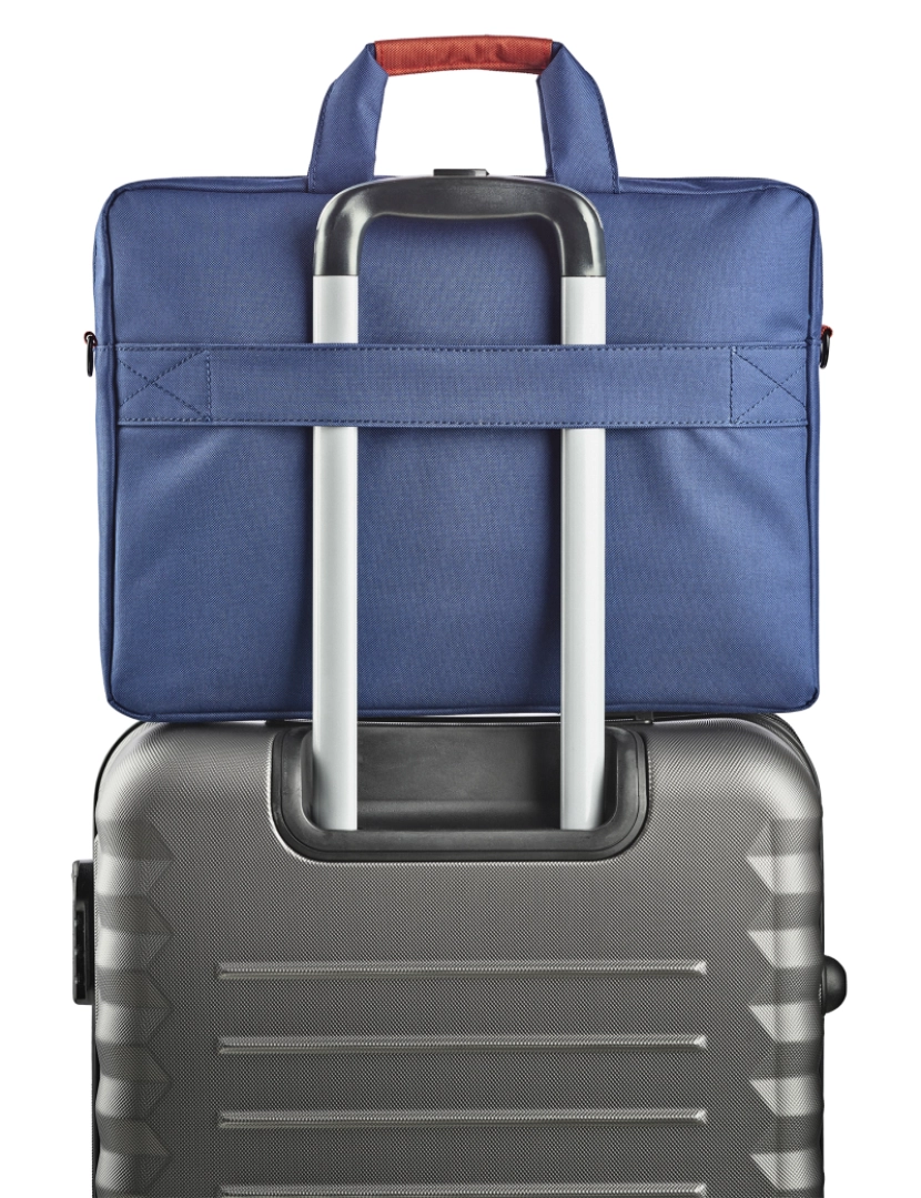 imagem de NGS Monray Seaman: Bolsa de transporte e proteção para portátil até 15,6" com amplo bolso externo. Cor azul.9