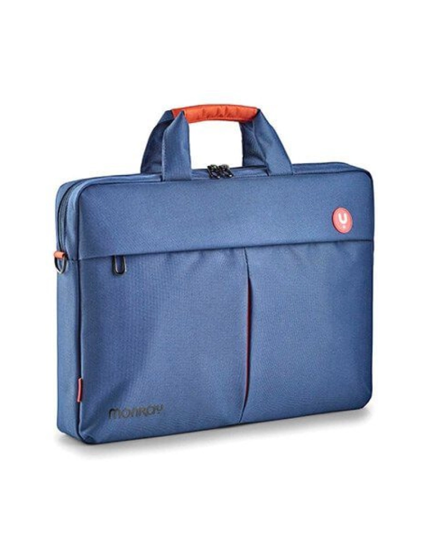 imagem de NGS Monray Seaman: Bolsa de transporte e proteção para portátil até 15,6" com amplo bolso externo. Cor azul.1