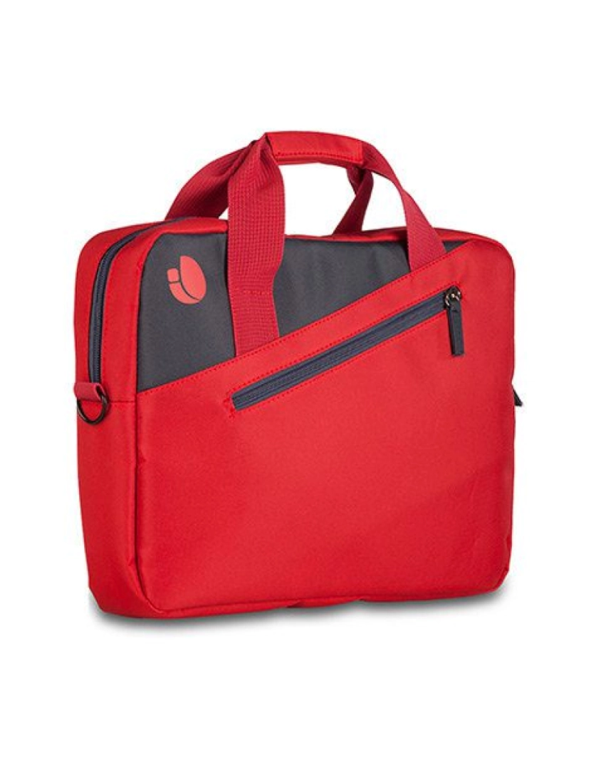 NGS - MONRAY GINGER RED 15.6":  LAPTOP BAG EXTERNAL, POCKETS. RED COLOR