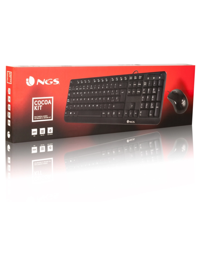 imagem de NGS WIRED SET COCOA KITCONJUNTO MULTIMEDIA DESKTOP COM FIOS?6