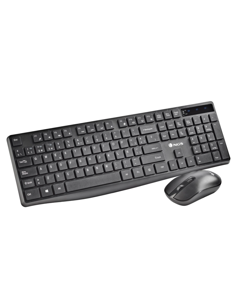 imagem de NGS Hype KIt: conjunto de rato teclado multimodo sem fios. Multiconexão BT4. 0 + BT4. 0 + 2. 4G. DPI: 800/1200/1600. PLUG & PLAY. 12 TECLAS MULTIMEDIA5