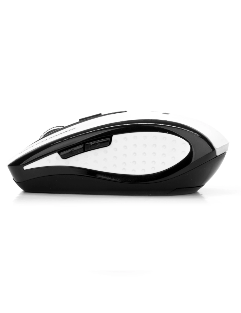 imagem de NGS FLEA ADVANCED WHITE: WIRELESS MOUSE Rato ótico sem fios 800/1600 DPI-6 botões-nano-receptor4