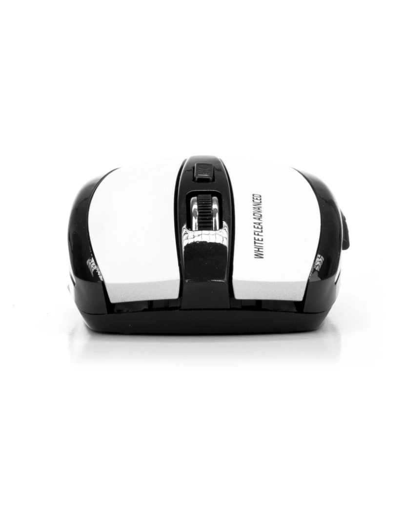 imagem de NGS FLEA ADVANCED WHITE: WIRELESS MOUSE Rato ótico sem fios 800/1600 DPI-6 botões-nano-receptor5