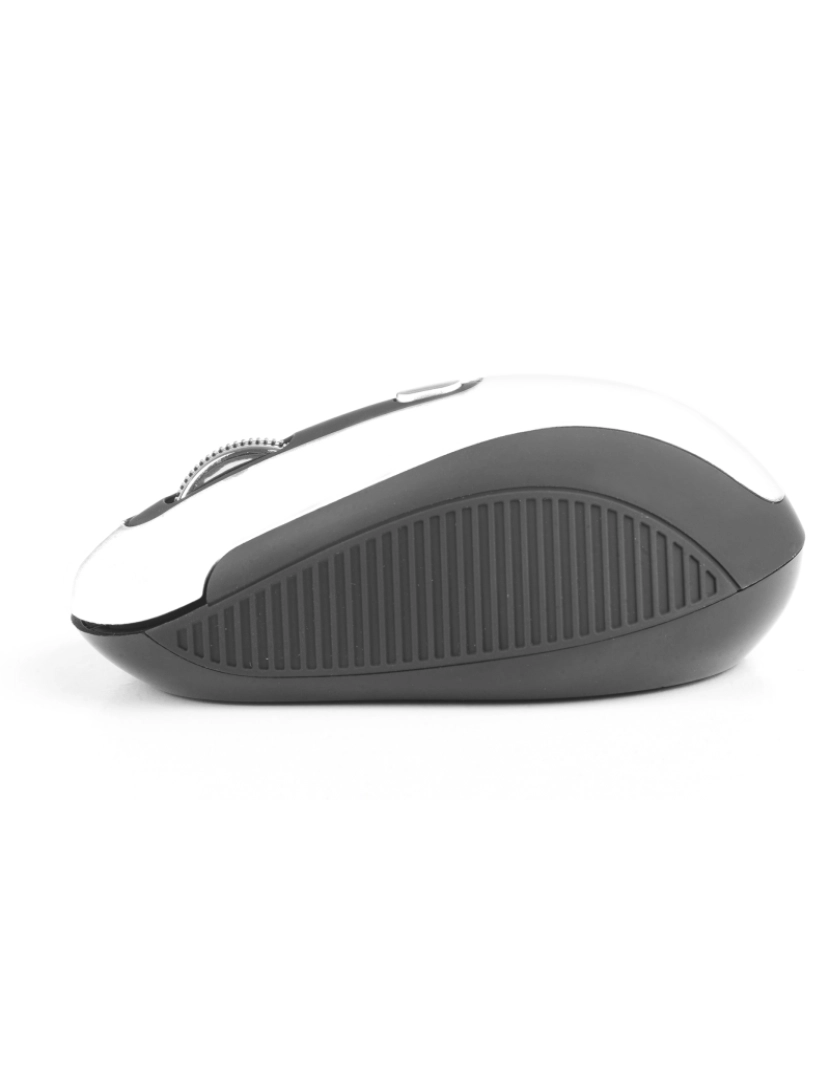 imagem de NGS HAZE WHITE: WIRELESS MOUSE 2.4 GHz Rato ótico sem fios nano-receptor -800/1600 DPI4