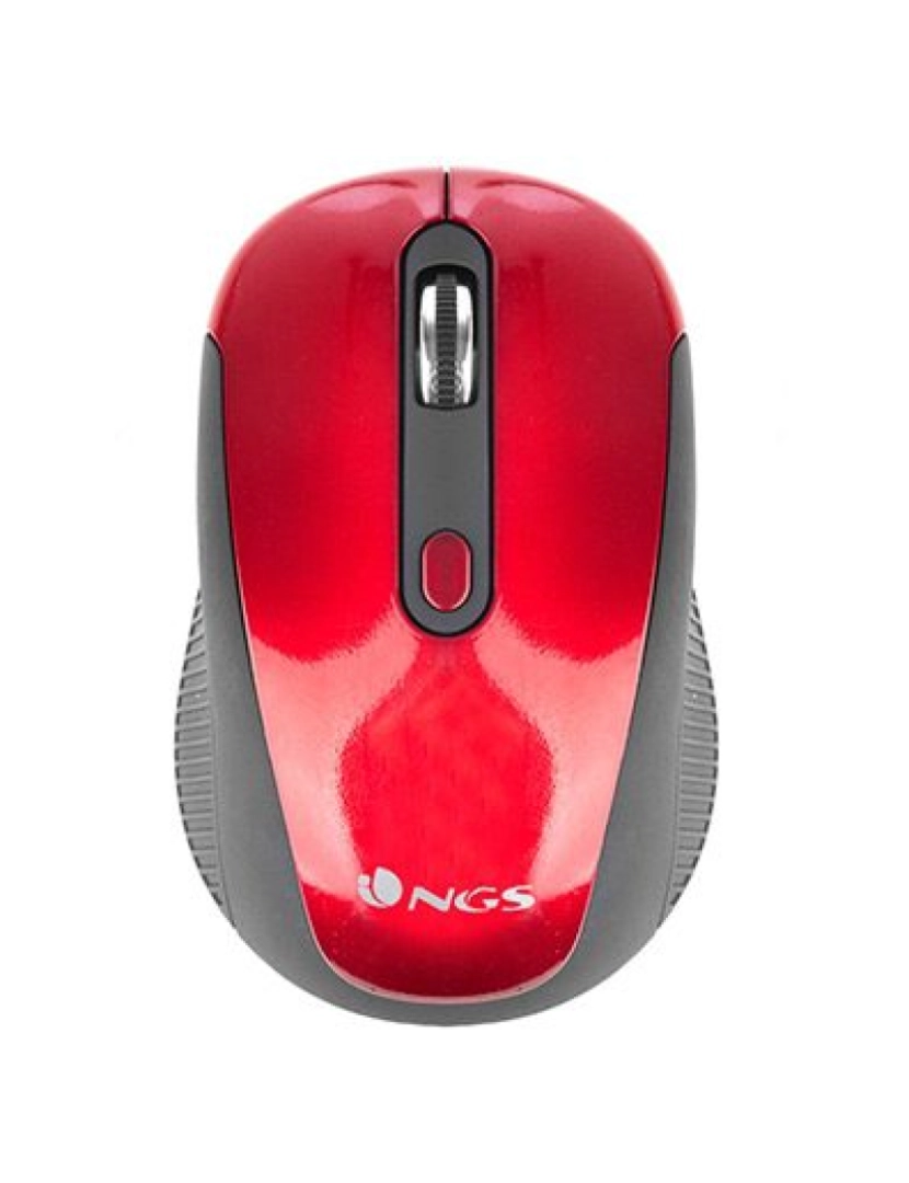 NGS - NGS HAZE RED: WIRELESS MOUSE 2.4 GHz Rato ótico sem fios nano-receptor -800/1600 DPI