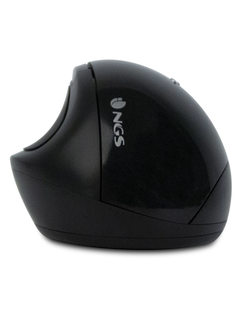 imagem de NGS ERGONOMIC WIRELESS MOUSE EVO ERGO EVO ERGO RATO ERGONOMICO SEM FIOS COR PRETO BRILHANTE3