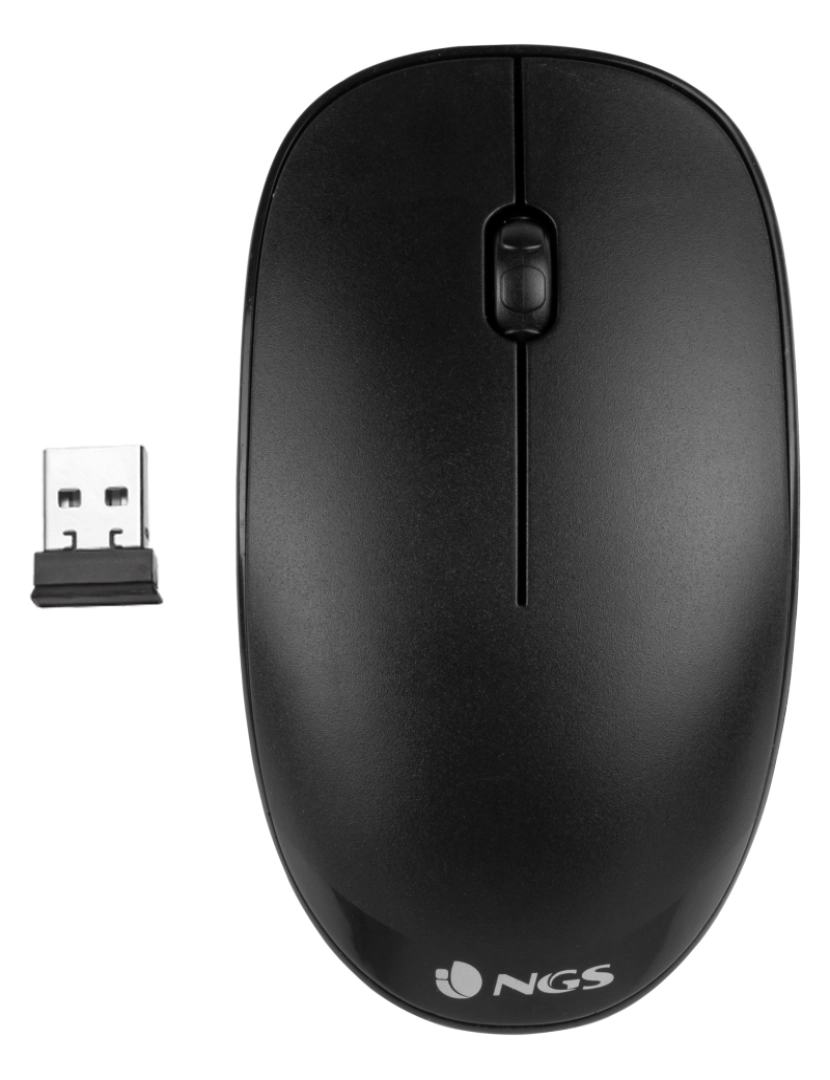 NGS - NGS FOG: WIRELESS MOUSE RATO 2.4 GhZ,2 BOTOES+SCROLL COR NEGRO