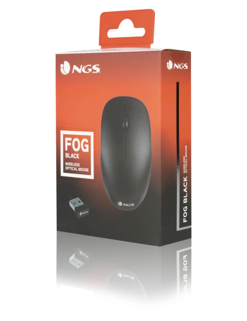 imagem de NGS FOG: WIRELESS MOUSE RATO 2.4 GhZ,2 BOTOES+SCROLL COR NEGRO5