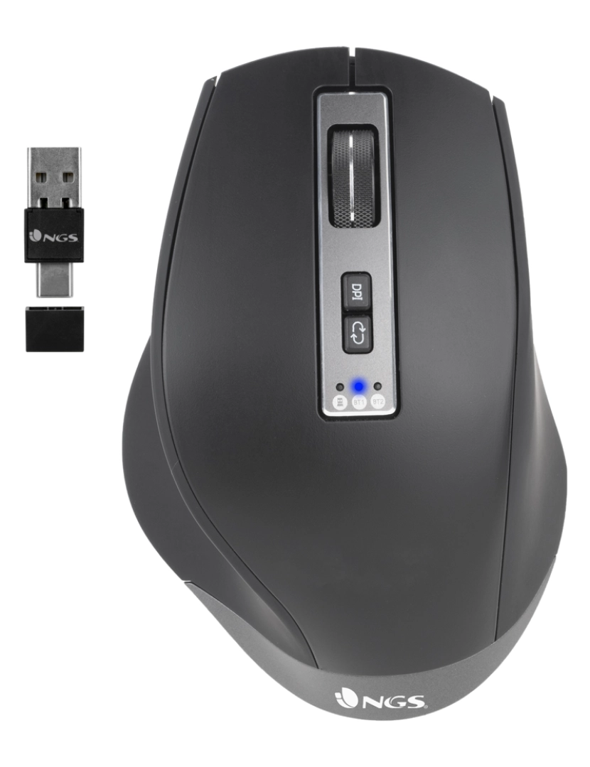 NGS BLUR: Rato multi-dispositivo sem fios multi-dispositivo (USB-A