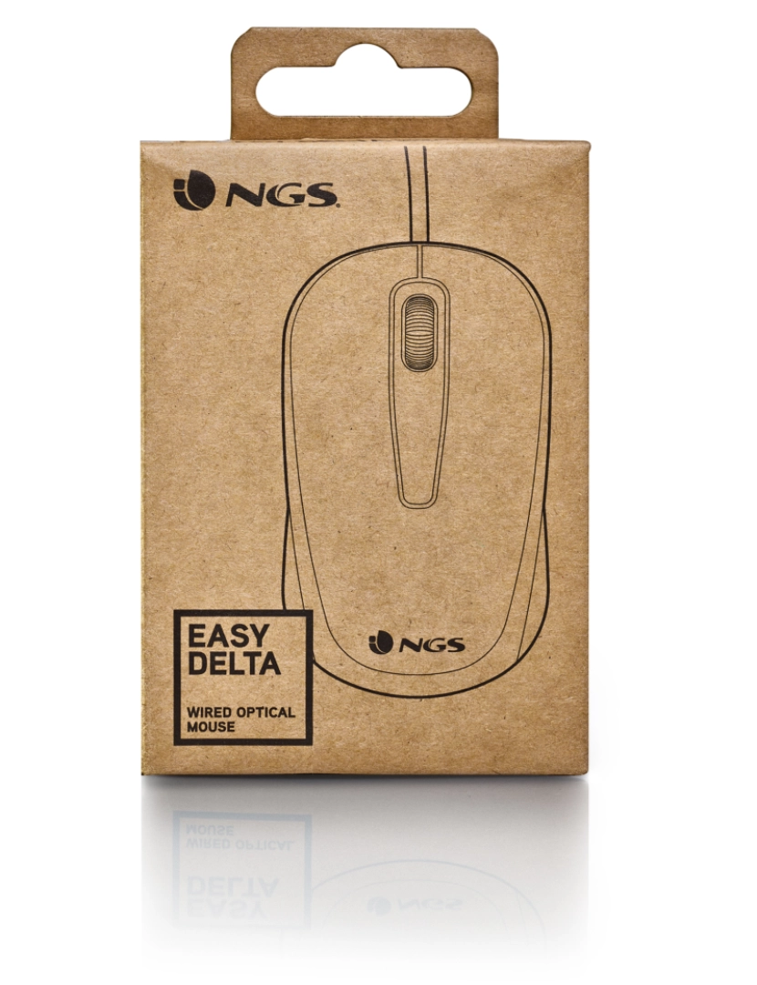 imagem de NGS Easy Delta Rato ótico de 1200 dpi com ligação USB. "Plug and Play". 3 botões . Preto.6