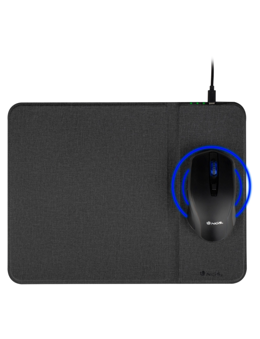 imagem de Ngs CruiseKit  conjunto de mouse pad e rato sem fio com bateria incorporada1
