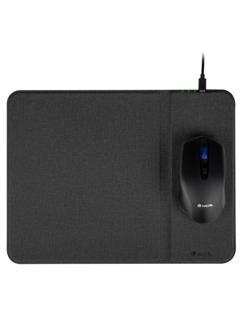 imagem de Ngs CruiseKit  conjunto de mouse pad e rato sem fio com bateria incorporada3