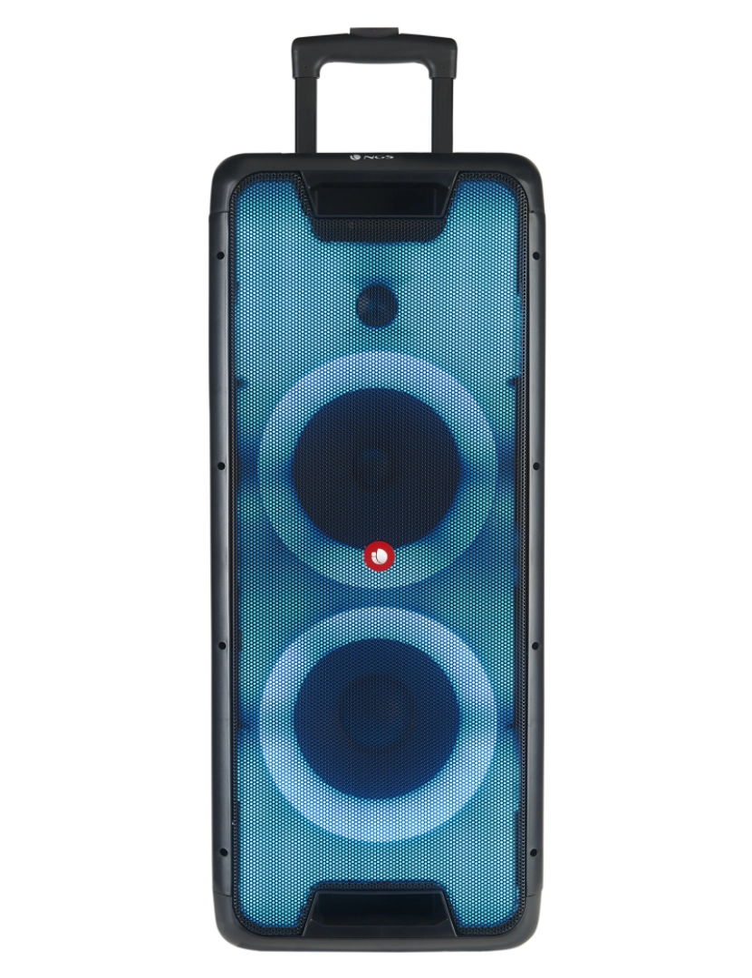 imagem de NGS Wild Rave 2: Altifalante portátil compatível com tecnologia Bluetooth-TWS-300W USB-AUX IN. 10 hrs autonomia. luzes LED. microfono5