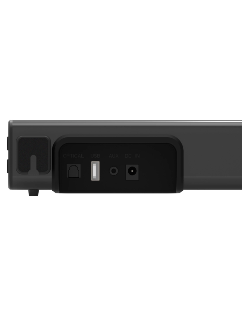 imagem de NGS SUBWAY: 40W Barra de som compatível com tecnologia Bluetooth. ENTRADA: OPTICAL/USB/AUX IN. CONTROLO REMOTO. COR PRETA.8