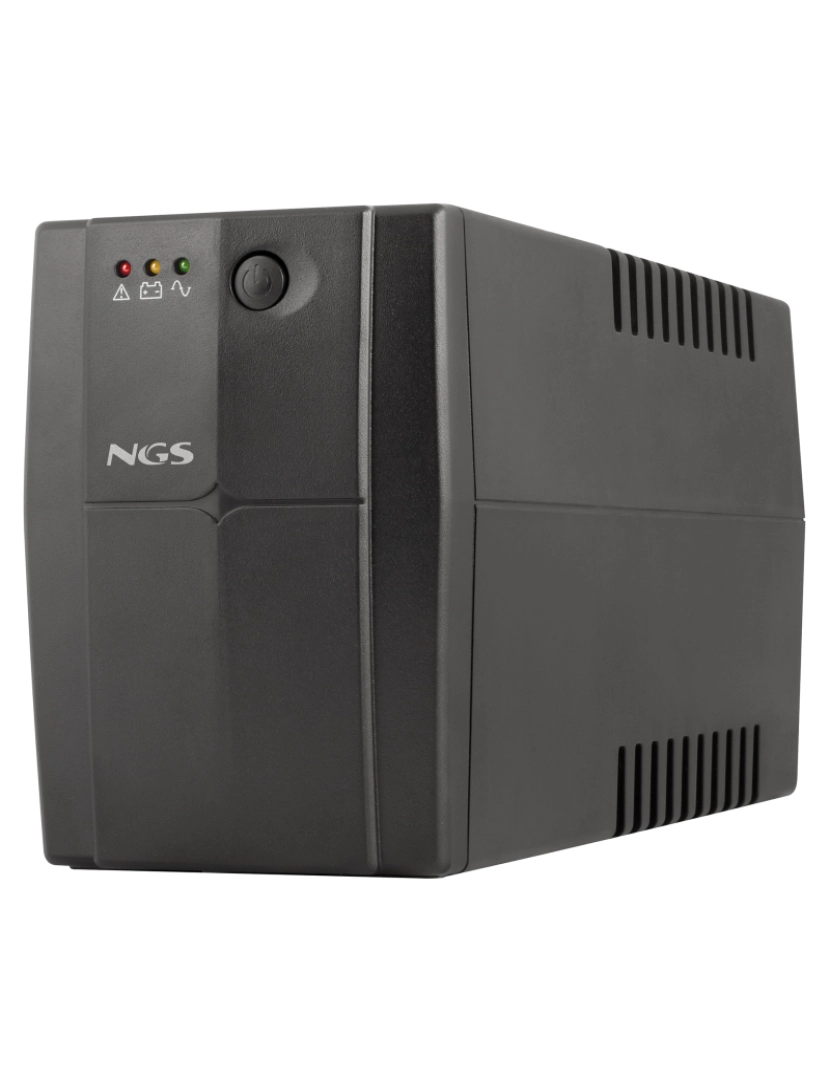 NGS - NGS FORTRESS 1200 V3: OFF LINE UPS 480W - AVR SCHUKO PLUG x 2