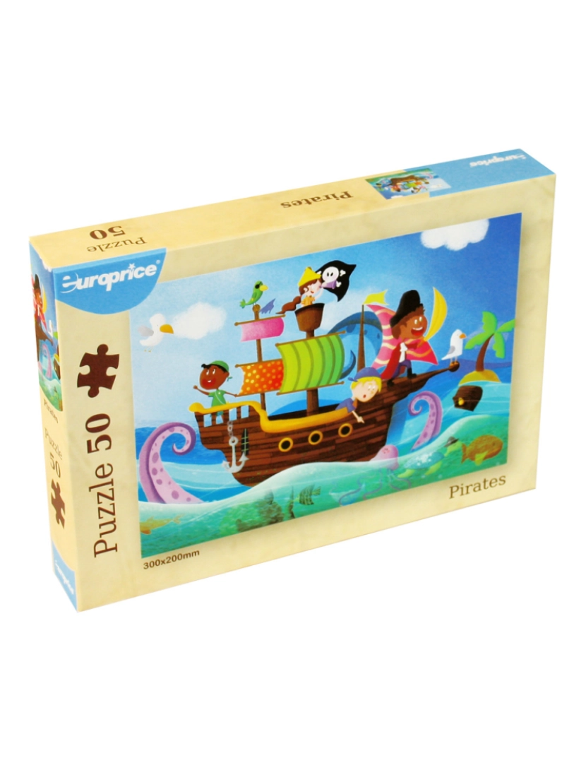 Europrice - Puzzle 50 Peças Pirates