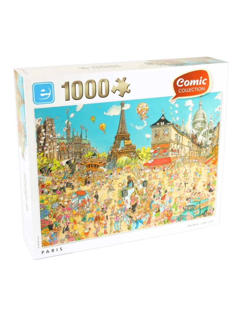 Europrice - Puzzle Paris Ilustrado - 1000 Pcs
