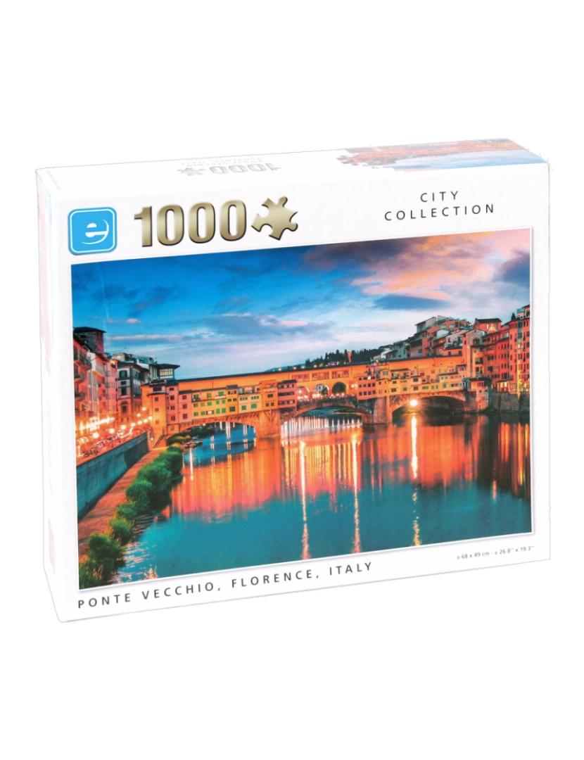 Europrice - Puzzle Ponte Vecchio, Itália 1000 Pcs