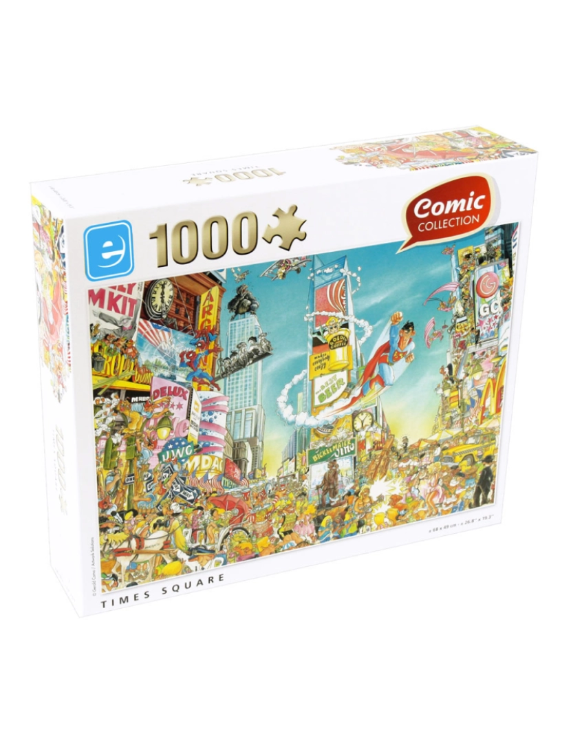 Europrice - Puzzle Comic Time Square 1000 Pcs