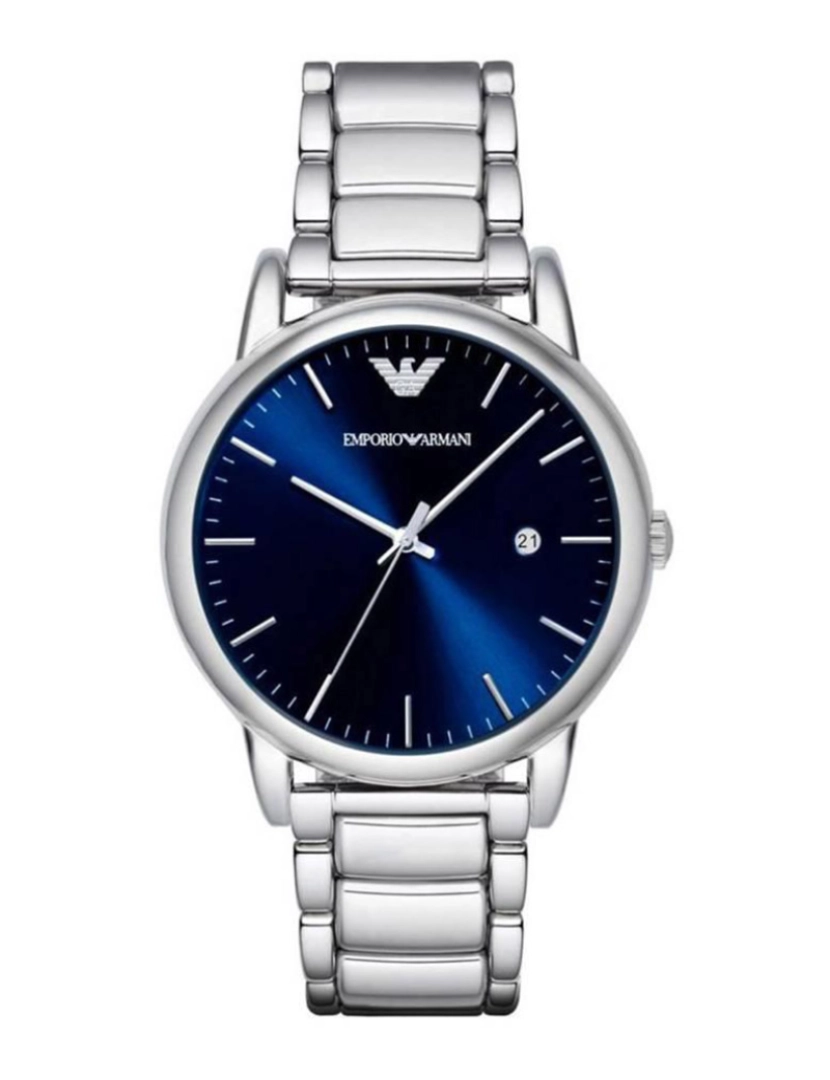 Armani - Relógio Emporio Armani Homem Prateado e Azul