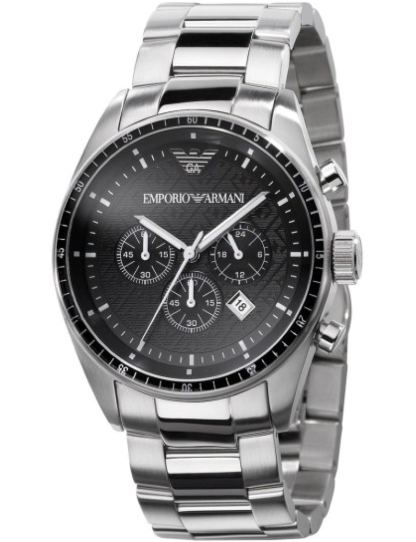 Armani - Relógio Homem Emporio Armani Prateado e Preto