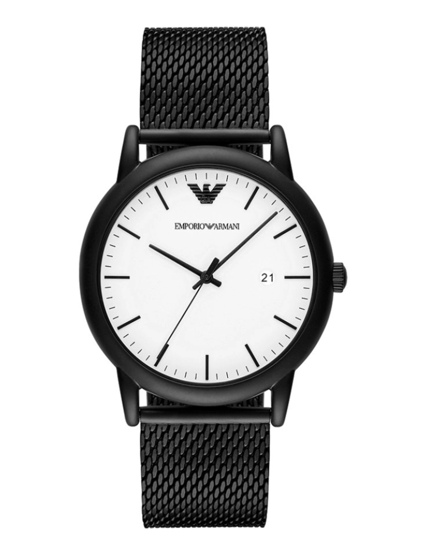 Armani - Relógio Traditional Emporio Armani Homem Preto