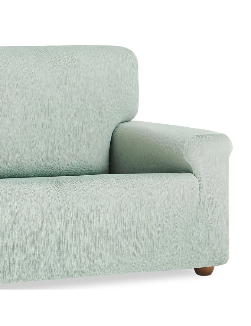 imagem de Capa de sofá elástica Vega, MINT. Capa para sofá ajustável de 1 lugar em tecido elástico.2