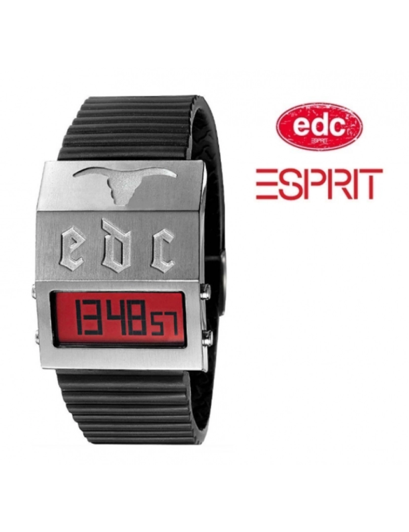 Edc By Esprit - Relógio EDC by Esprit Cowboy Midnight Black