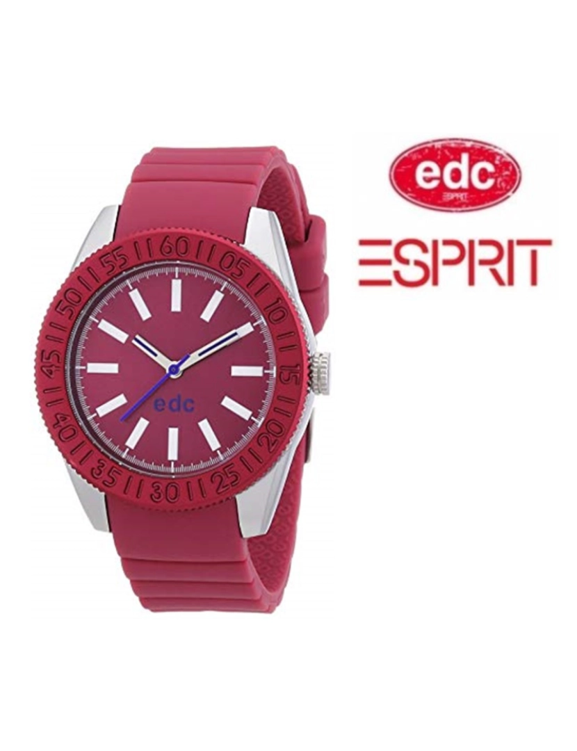 Edc By Esprit - Relógio EDC by Esprit Vanity Wheel Berry Pink