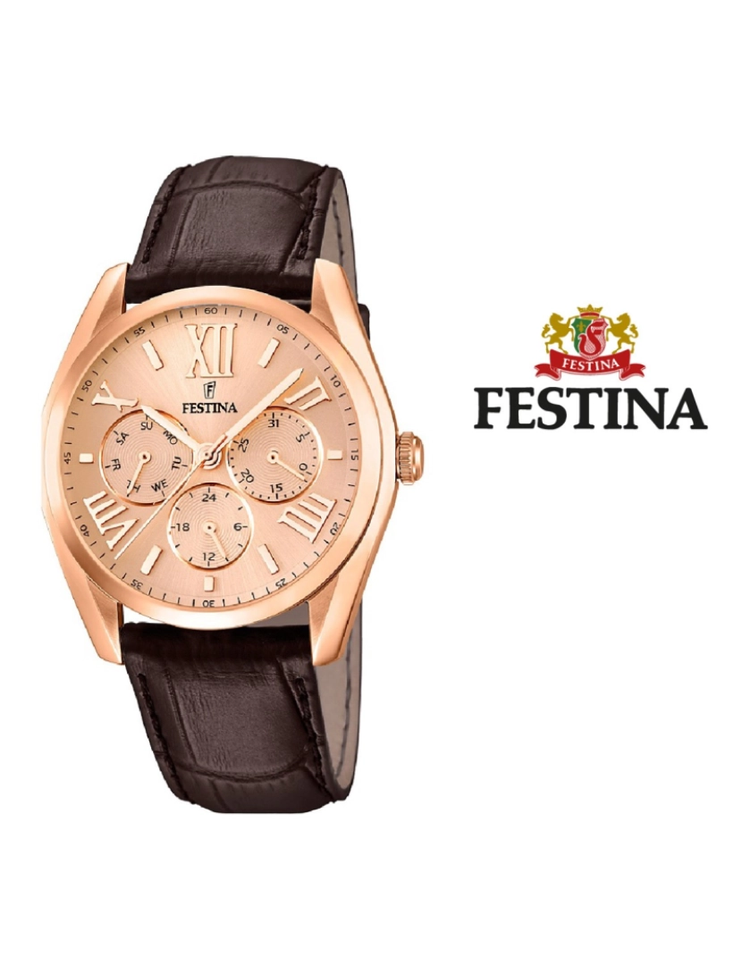 Festina  - Relógio Festina Elegance Chonograph Rose Gold  42MM