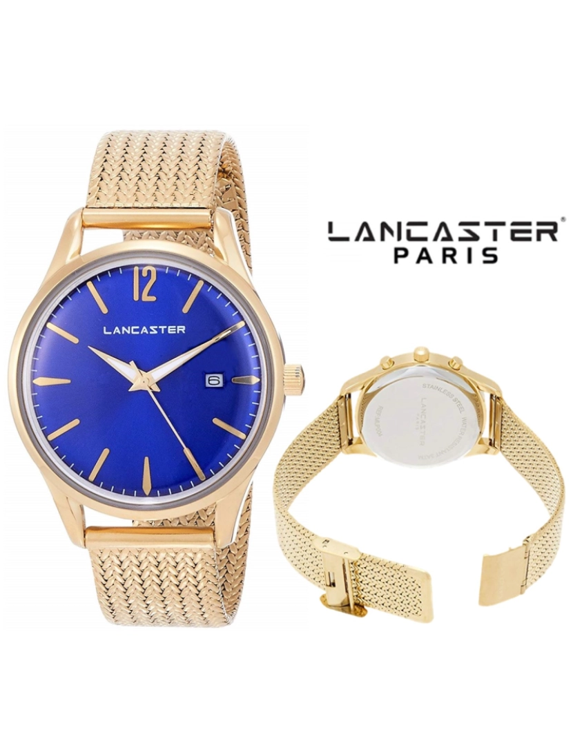 imagem de Relógio Lancaster Paris MLP002B/YG/BL1