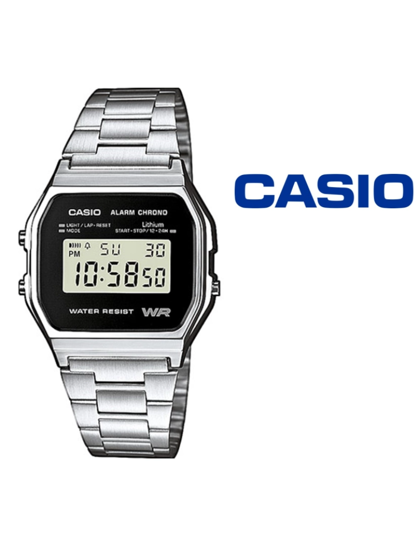 Casio - Relógio Casio A158WEA-1EF