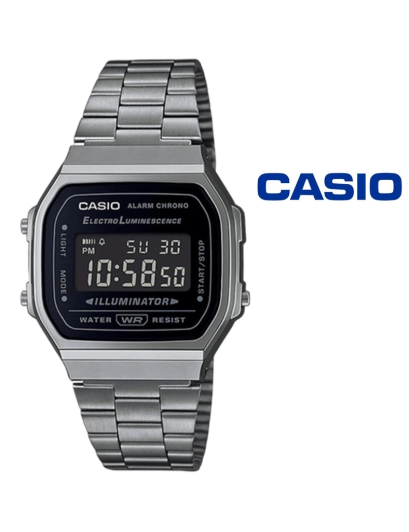 Casio - Relógio Casio A168WEGG-1BEF/1ADF
