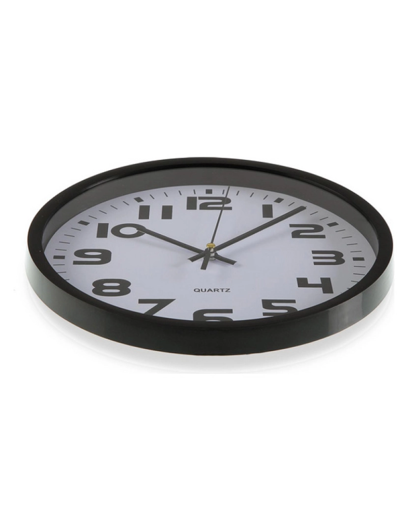 imagem de Relógio de Parede Plástico (3,8 x 25 x 25 cm) Preto3