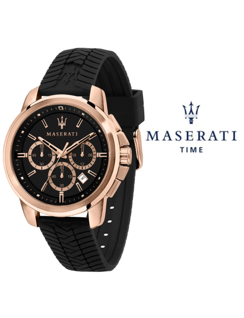 imagem de Relógio MaseratiSuccesso Black R88716210121