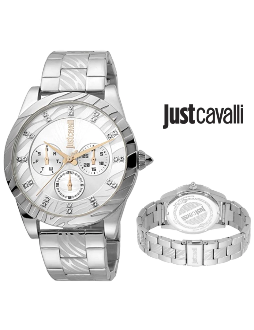 Just Cavalli  - Relógio Just Cavalli STF JC1L130M0055