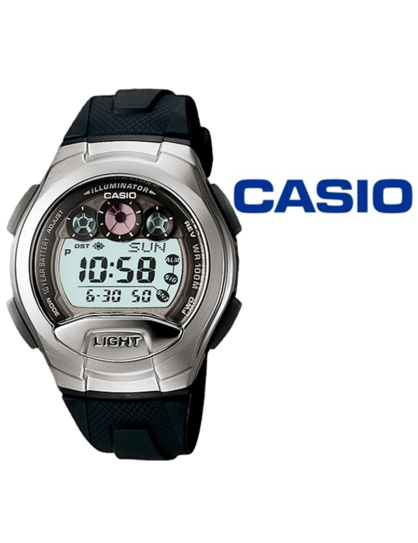 Casio - Relógio Casio W-755-1AVDF