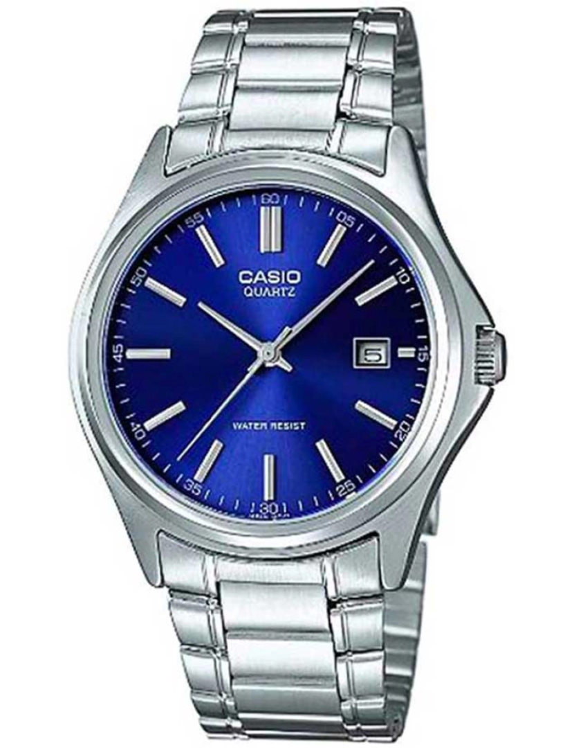 Casio - Relógio Casio MTP1183A2A  Prateado&Azul