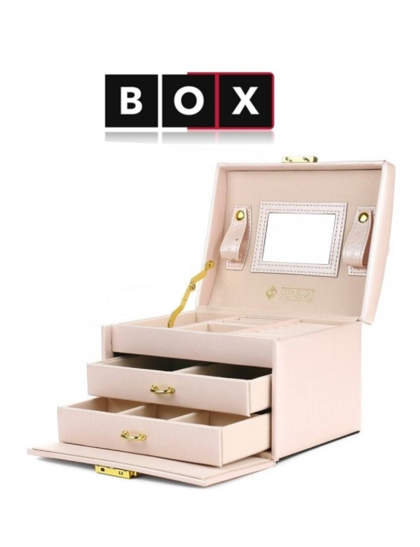 You Like It - BOX - Caixa de Arrumação para Relógios e Joias PD49PR