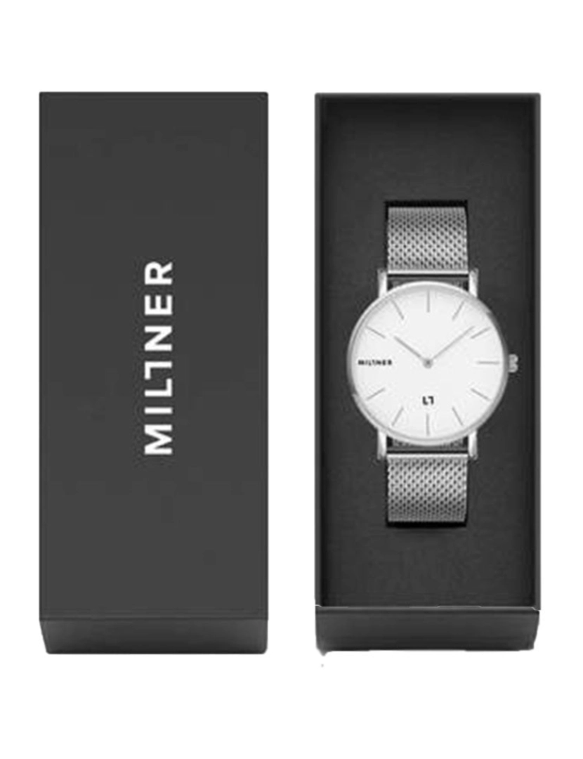 imagem de Relógio Millner STF 0010103 Mayfair Silver 40mm4