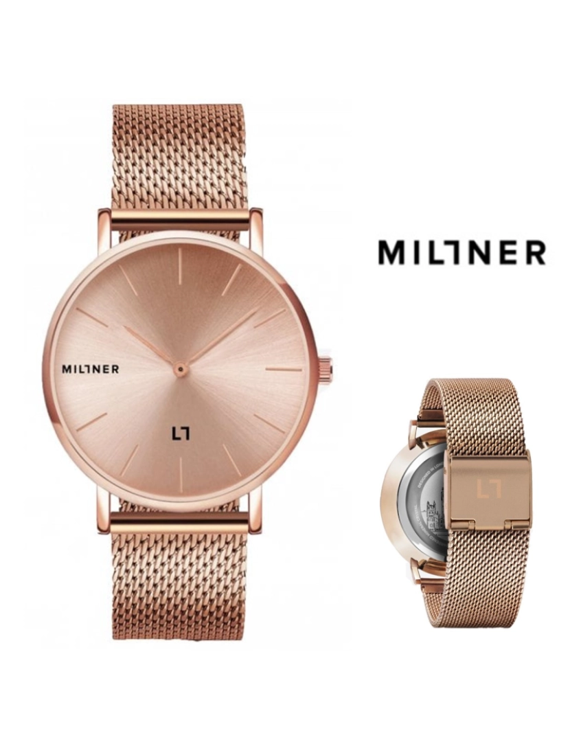 Millner - Relógio Millner STF 0010114 Mayfair Rose Gold 36mm