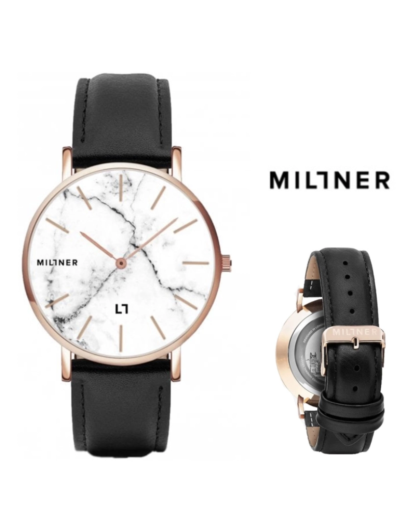 Millner - Relógio Millner STF 0010201 Camden Black 40mm