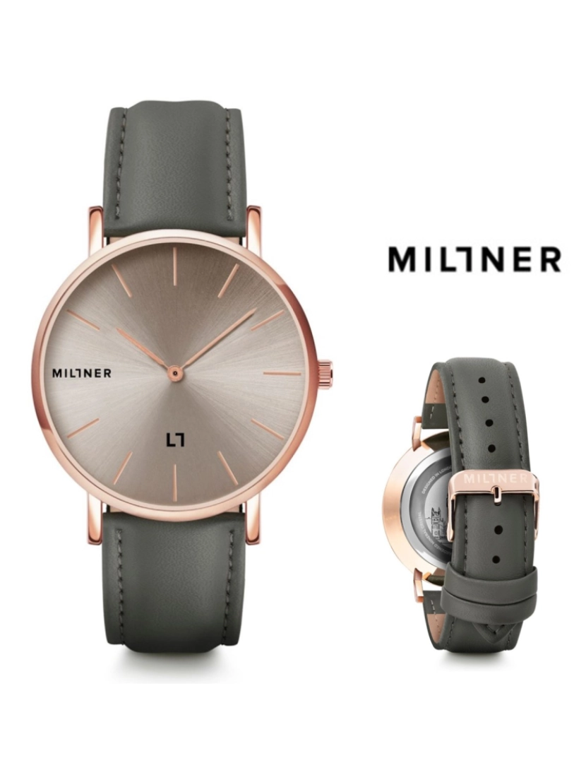 Millner - Relógio Millner STF 0010409 Hallfield Green 40mm