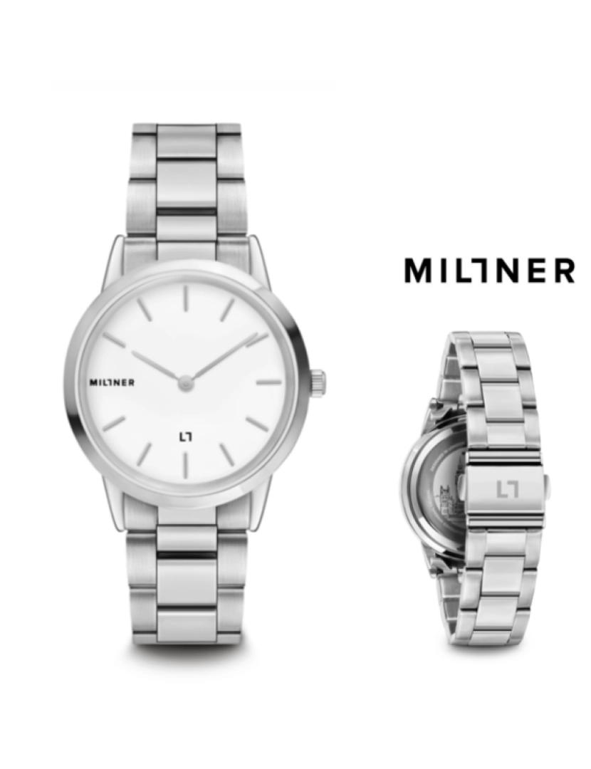Millner - Relógio Millner STFA Chelsea 11005 Silver 32mm