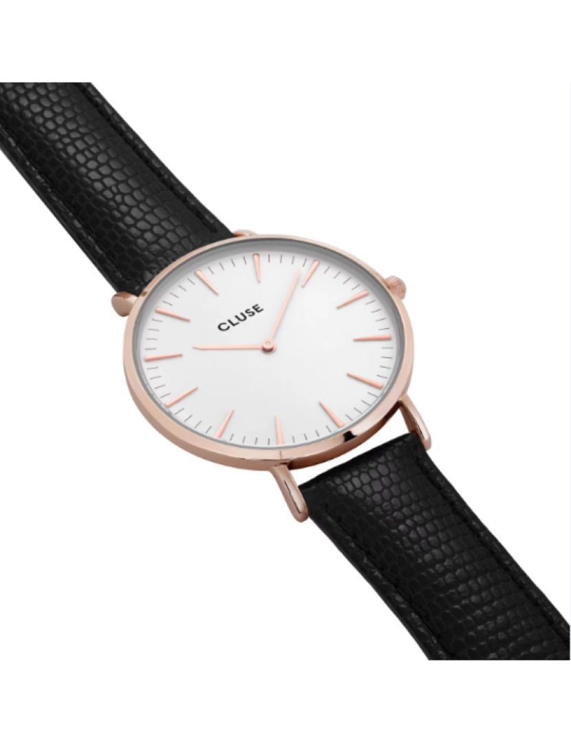 imagem de Relógio Cluse LA BOHÈME ROSE GOLD WHITE/BLACK CL18037 38 MM3