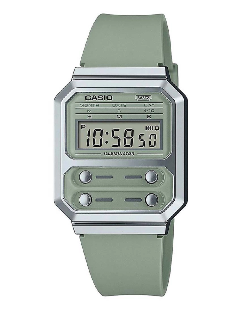 Casio - Relógio Unisexo Casual Verde