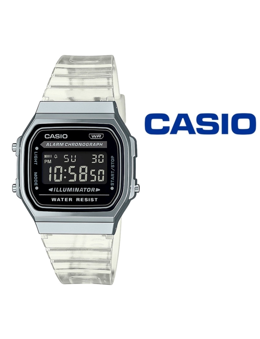 Casio - Relógio Casio A168XES-1BEF