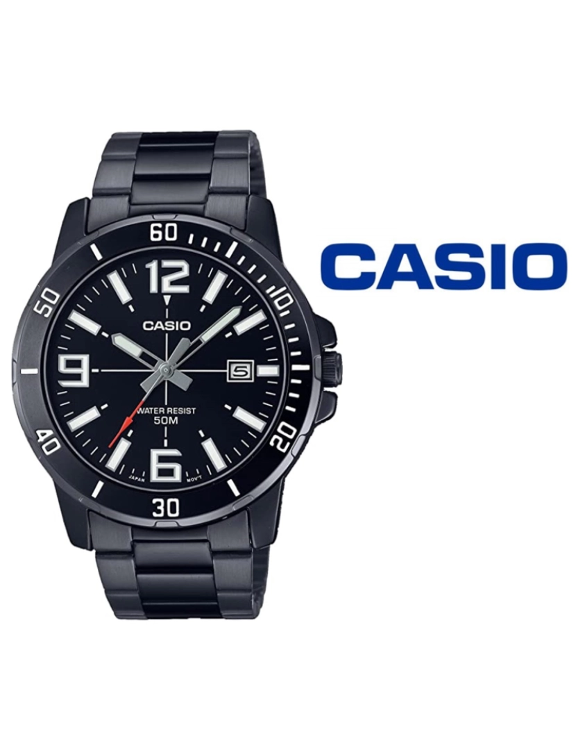 Casio - Relógio Casio MTP-VD01B-1BVUDF