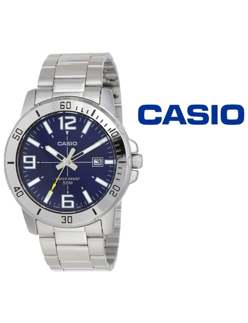 Casio - Relógio Casio MTP-VD01D-2BVUDF