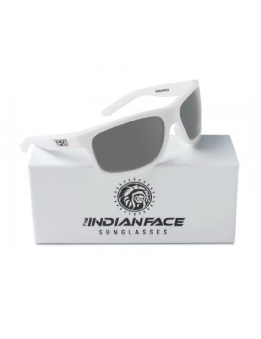 The Indian Face - Óculos Adrenaline Style White Lentes Cinza  1 Par de Hastes Extra Cor das Lentes